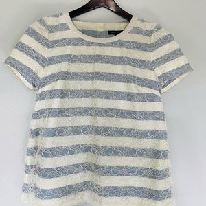 Marc by Marc Jacobs neutral vintage lace top